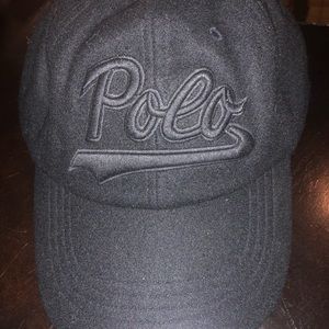 Polo Ralph Lauren Black wool hat